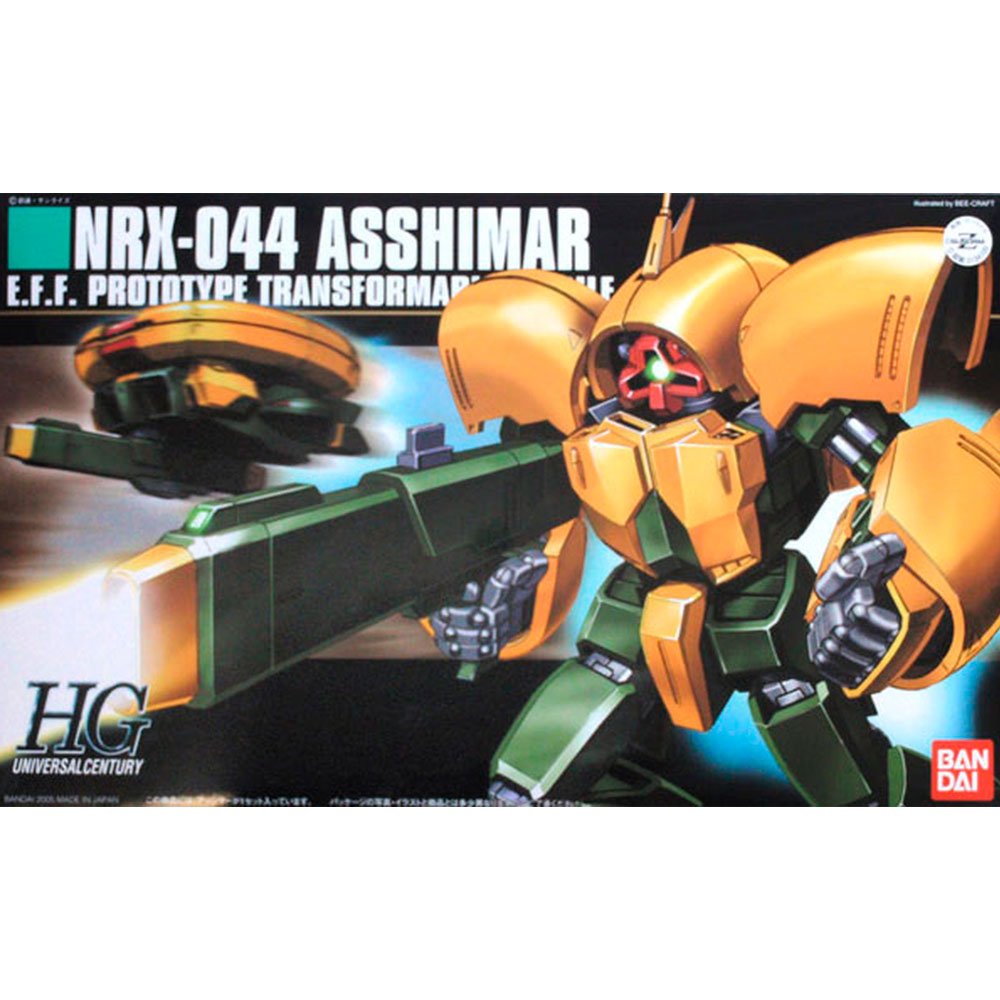 BANDAI HG MOBILE SUIT NRX-044 ASSHIMAR - IRION Juguetería - 