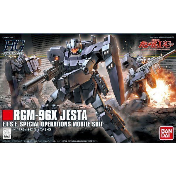 BANDAI HG MOBILE SUIT RGM-96X JESTA - IRION Juguetería - 