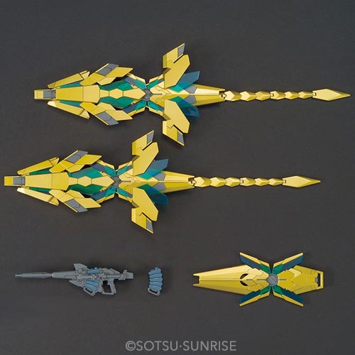 BANDAI HG MOBILE SUIT RX-0 UNICORN GUNDAM 03 PHENEX (DESTROY MODE) - IRION Juguetería - 