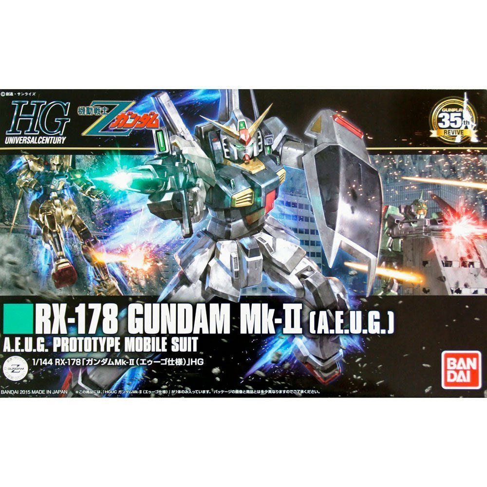 BANDAI HG MOBILE SUIT RX-178 GUNDAM MK II (A.E.U.G) - IRION Juguetería - 