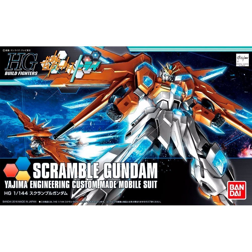 BANDAI HG MOBILE SUIT SCRAMBLE GUNDAM - IRION Juguetería - 