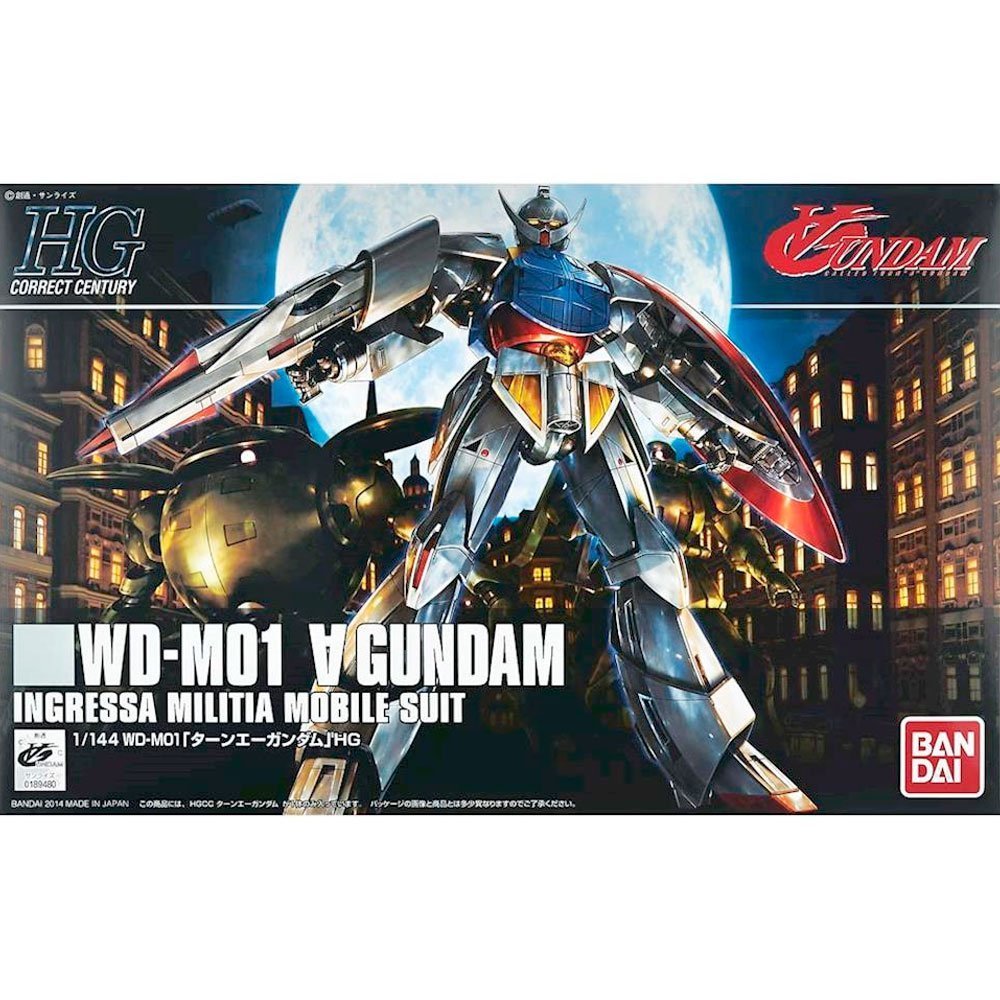 BANDAI HG MOBILE SUIT WC-M01 TURN A GUNDAM - IRION Juguetería - 