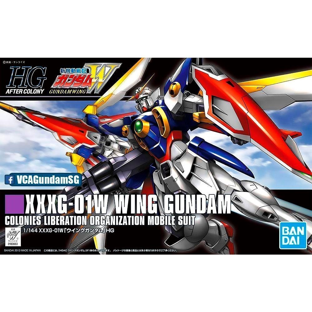 BANDAI HG MOBILE SUIT XXXG-01W WING GUNDAM - IRION Juguetería - 