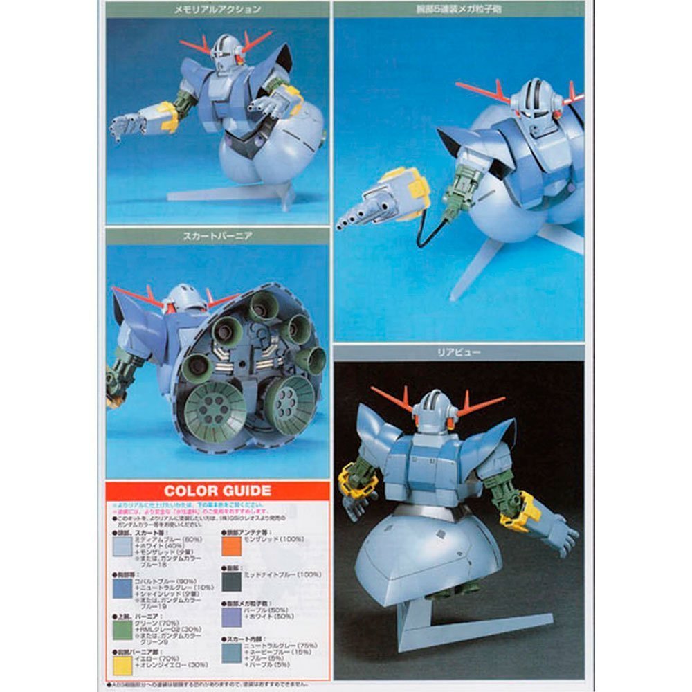 BANDAI HG MOBILE SUIT ZEONG - IRION Juguetería - 