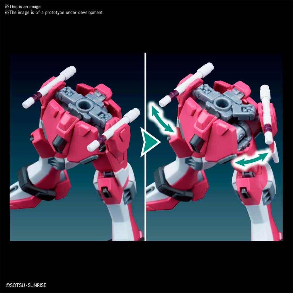 BANDAI HG MOBILE SUIT ZGMF-X19A INFINITE JUSTICE GUNDAM - IRION Juguetería - 