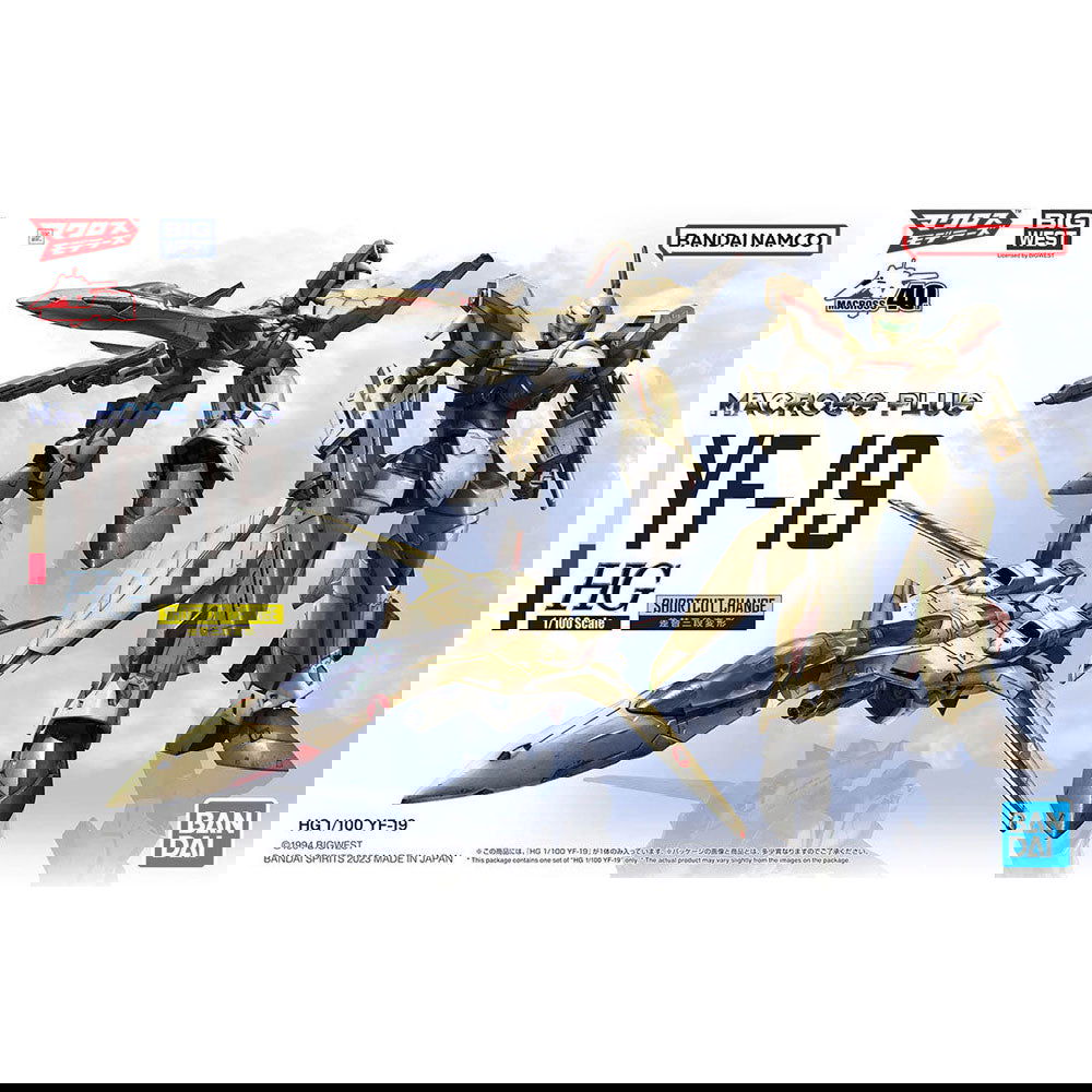 BANDAI HG YF-19 MACROSS - IRION Juguetería - 