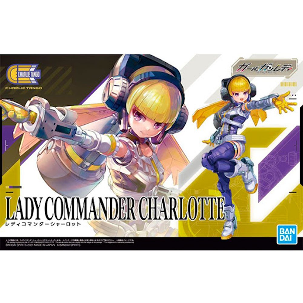 BANDAI MAQUETA GIRL GUN LADY LADY COMMANDER CHARLOTTE - IRION Juguetería - 