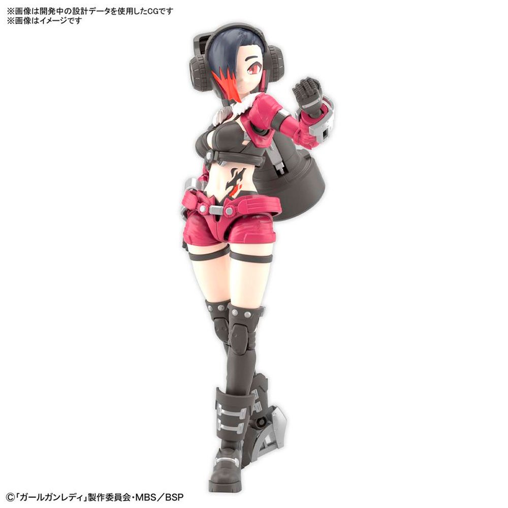BANDAI MAQUETA GIRL GUN LADY LADY COMMANDER DAISY - IRION Juguetería - 