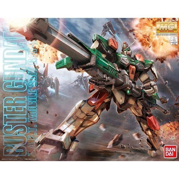 BANDAI MG MOBILE SUIT BUSTER GUNDAM - IRION Juguetería - 