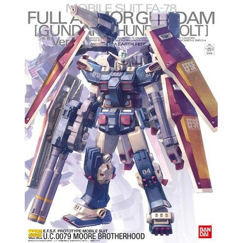 BANDAI MG MOBILE SUIT FA-78 FULL ARMOR GUNDAM 
