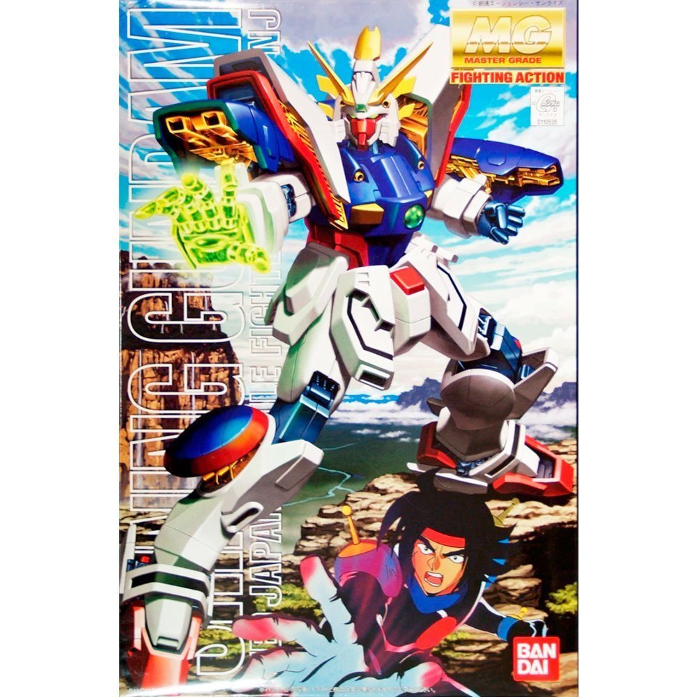 BANDAI MG MOBILE SUIT GF13-017NJ SHINING GUNDAM - IRION Juguetería - 