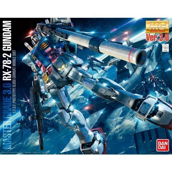 BANDAI MG MOBILE SUIT GUNDAM RX-78-02 3.0 - IRION Juguetería - 