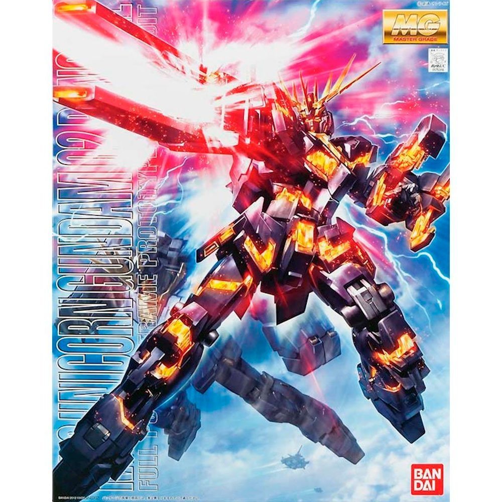 BANDAI MG MOBILE SUIT RX-0 UNICORN GUNDAM 02 BANSHEE - IRION Juguetería - 
