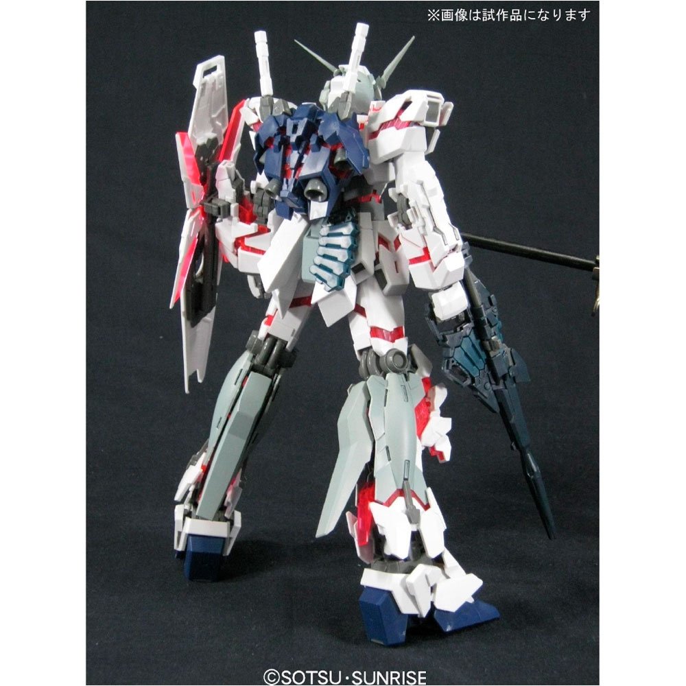 BANDAI MG MOBILE SUIT RX-0 UNICORN GUNDAM HD COLOR + MS CAGE - IRION Juguetería - 