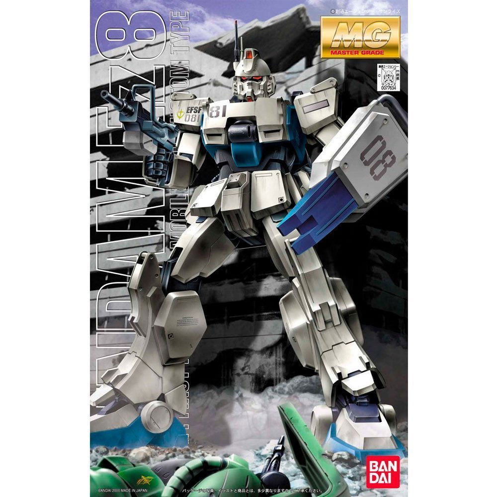 BANDAI MG MOBILE SUIT RX-79 [G] EZ-8 GUNDAM EZ8 - IRION Juguetería - 
