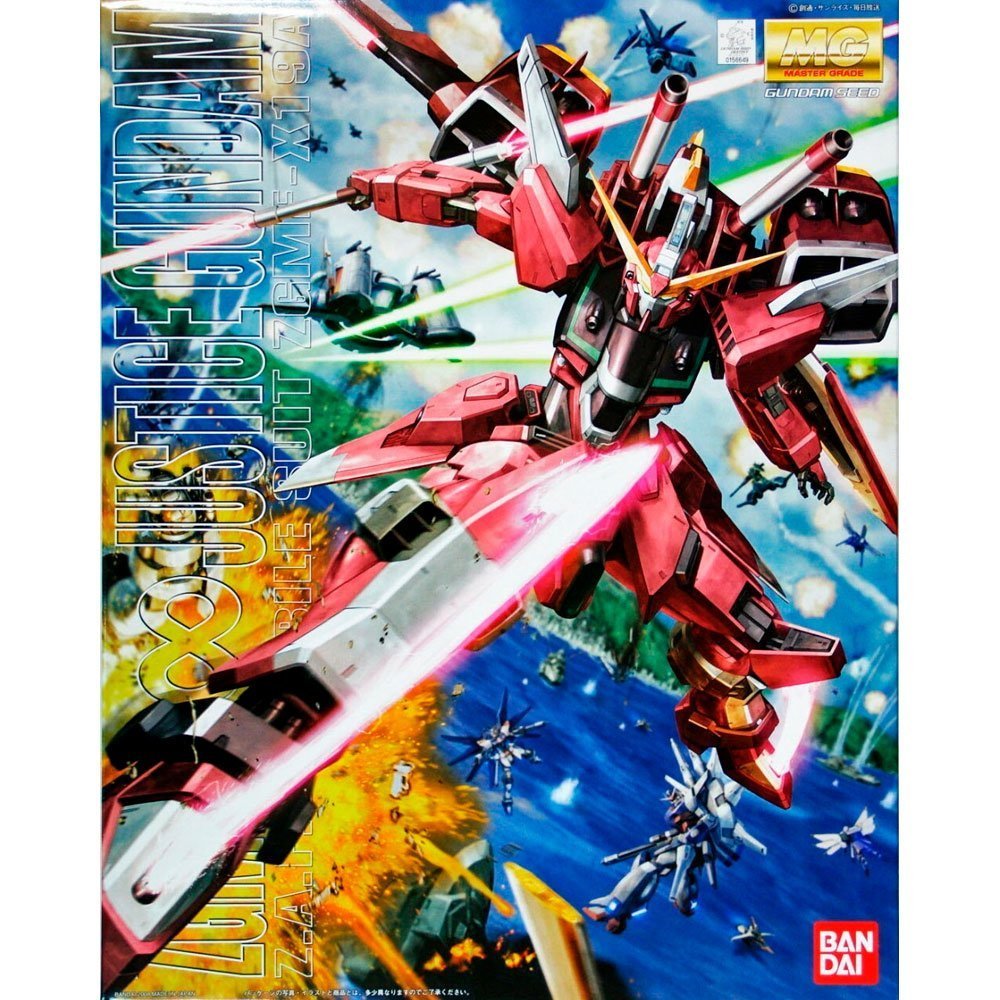 BANDAI MG MOBILE SUIT ZGMF-X19A INFINITE JUSTICE GUNDAM - IRION Juguetería - 