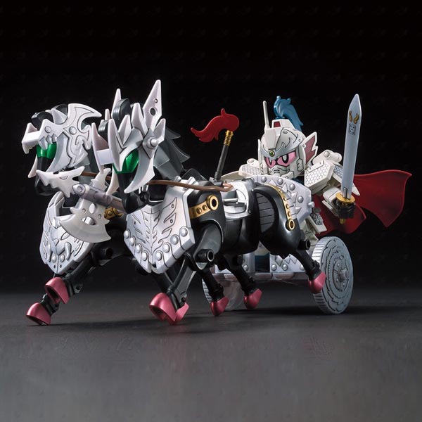 BANDAI MOBILE SUIT GONGSUN ZAN EX-8 & FOUR SYMBOLS OGRE ARMOR CHARIOT (BB SANGOKUDEN) - IRION Juguetería - 
