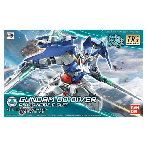 BANDAI MOBILE SUIT GUNDAM 00 DIVER HG (1:144) - IRION Juguetería - 