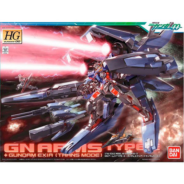 BANDAI MOBILE SUIT GUNDAM EXIA [TRANSAM MODE] + GN ARMS TYPE HG - IRION Juguetería - 