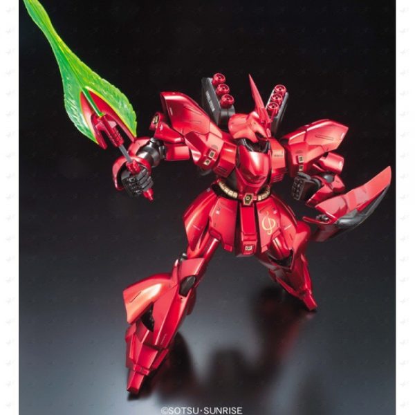 BANDAI MOBILE SUIT GUNDAM MSN-04 SAZABI METALLIC COATING VERSION MG (1:100) - IRION Juguetería - 