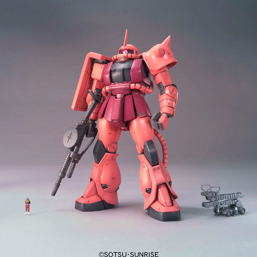 BANDAI MG MOBILE SUIT MS-06S CHAR´S ZAKU II VER.2.0 – IRION Juguetería
