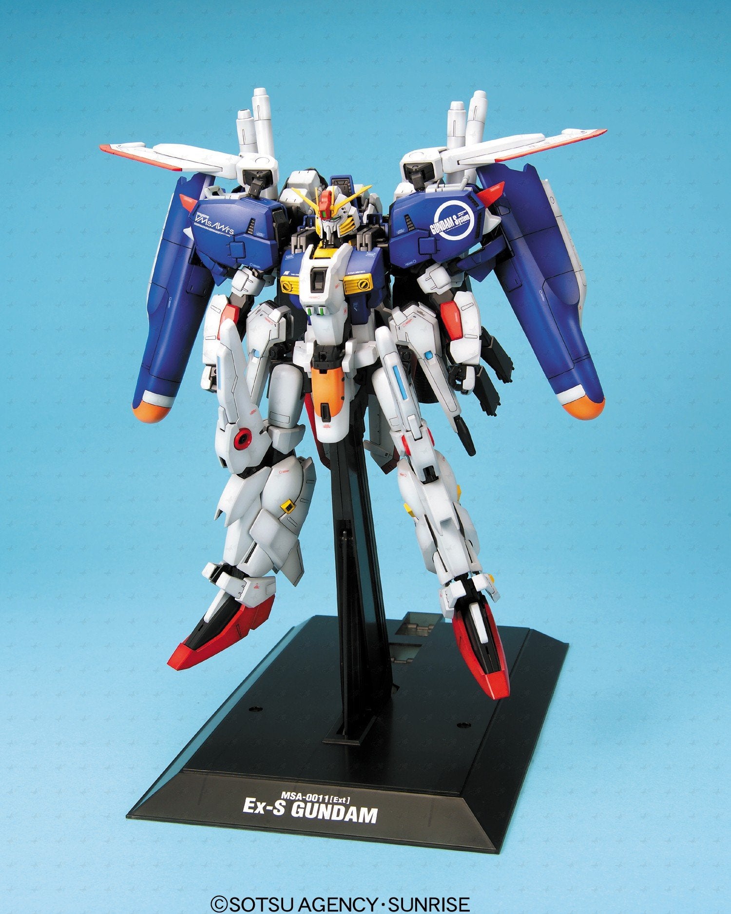 BANDAI MOBILE SUIT MSA-0011(EXT) EX-S GUNDAM MG (1:100) - IRION Juguetería - 