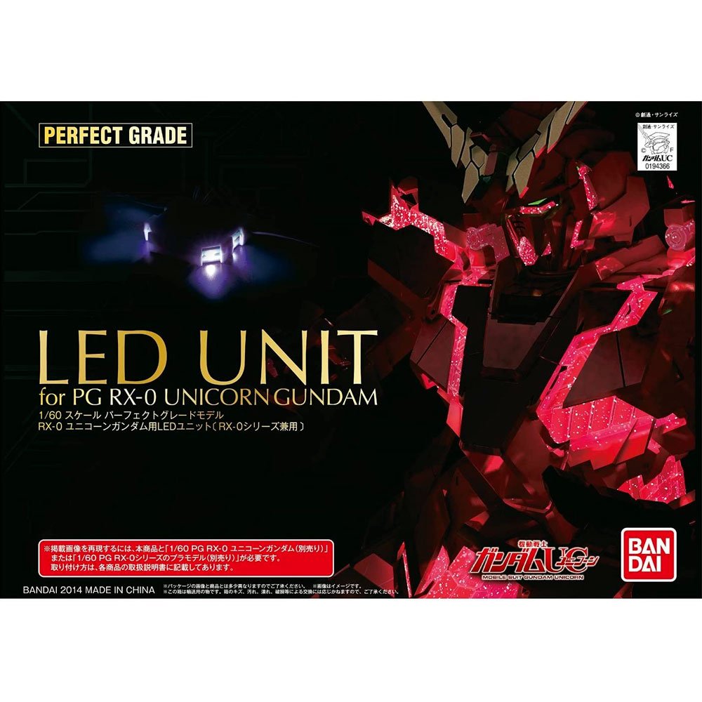 BANDAI PG LED UNIT RX-0 UNICORN GUNDAM - IRION Juguetería - 
