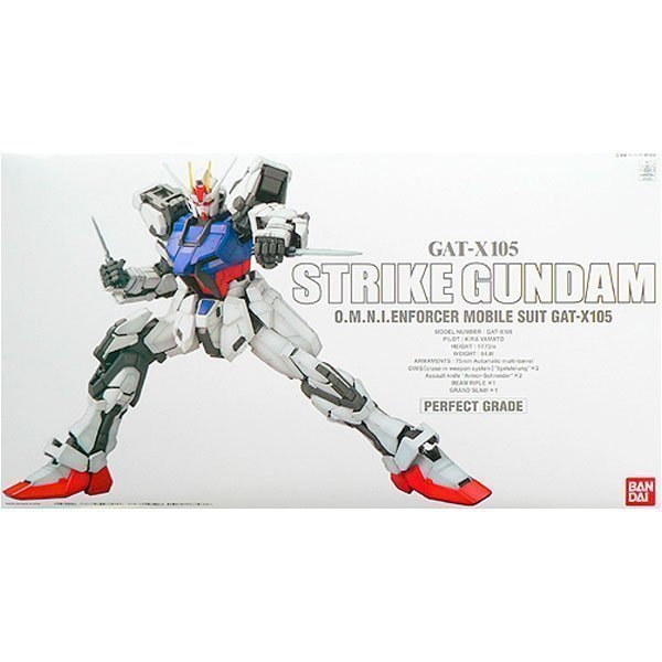 BANDAI PG MOBILE SUIT GAT-X105 STRIKE GUNDAM - IRION Juguetería - 