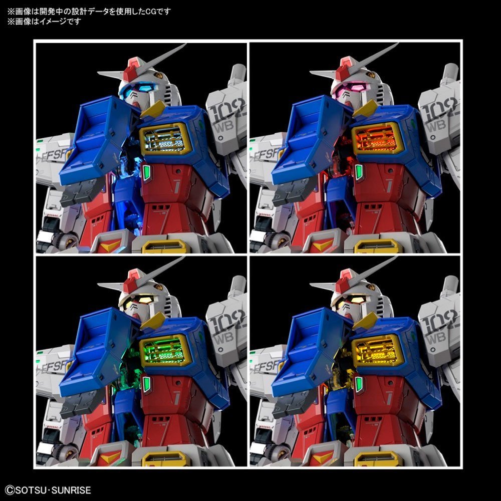 BANDAI PG MOBILE SUIT RX-78-2 GUNDAM UNLEASHED - IRION Juguetería - 