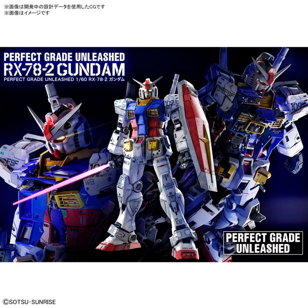 BANDAI PG MOBILE SUIT RX-78-2 GUNDAM UNLEASHED - IRION Juguetería - 