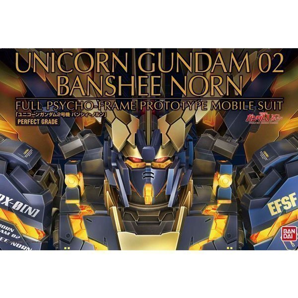 BANDAI PG MOBILE SUIT UNICORN GUNDAM 02 BANSHEE NORN - IRION Juguetería - 