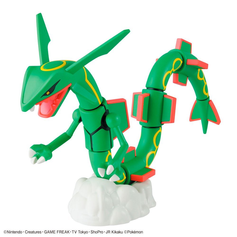 BANDAI POKEMON PLAMO COLLECTION NO.46 SELECT SERIES RAYQUAZA - IRION Juguetería - 