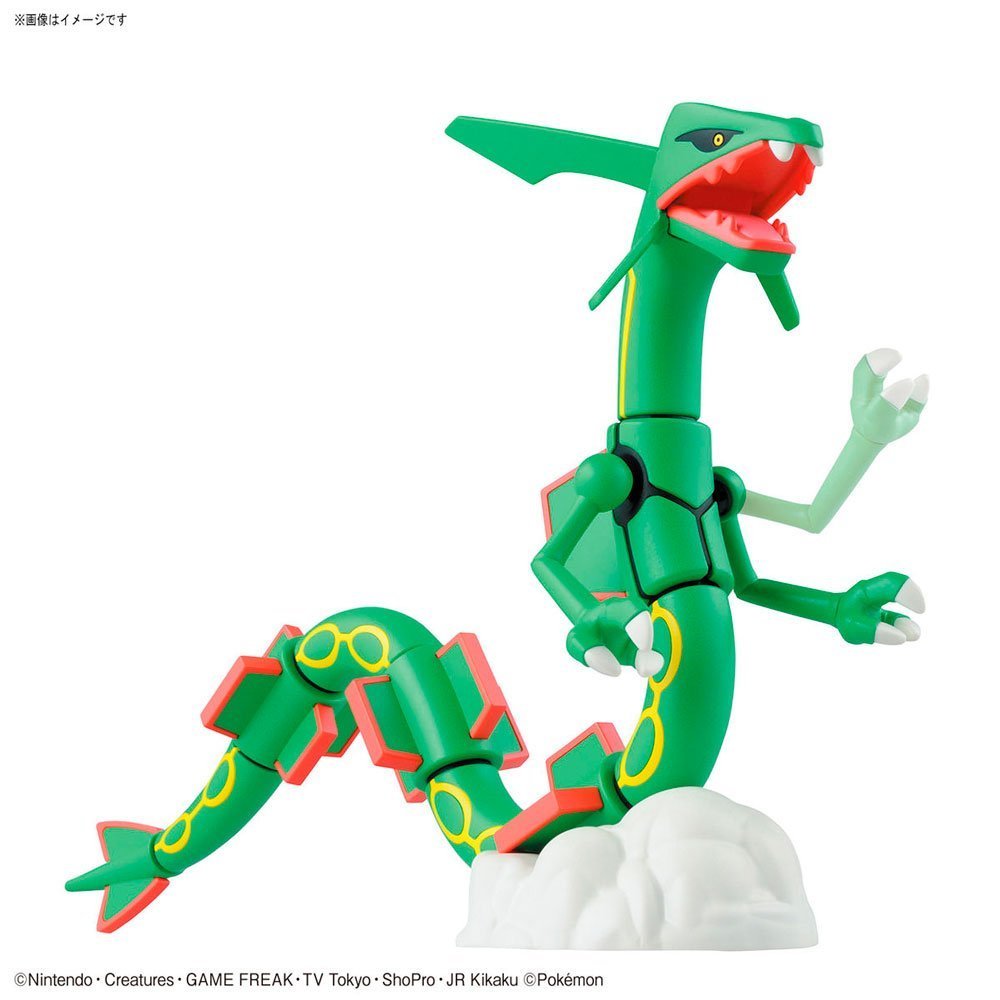 BANDAI POKEMON PLAMO COLLECTION NO.46 SELECT SERIES RAYQUAZA - IRION Juguetería - 
