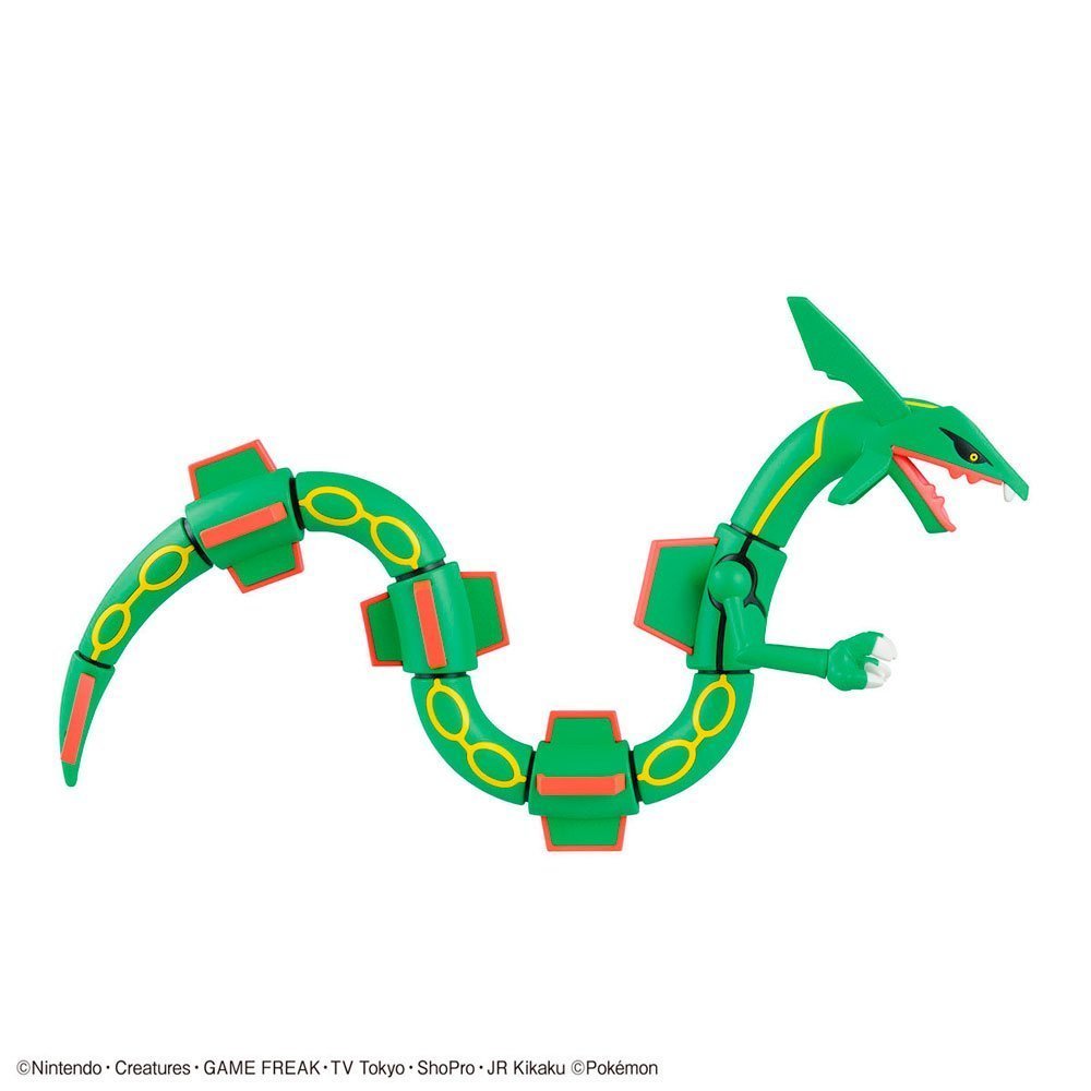 BANDAI POKEMON PLAMO COLLECTION NO.46 SELECT SERIES RAYQUAZA - IRION Juguetería - 