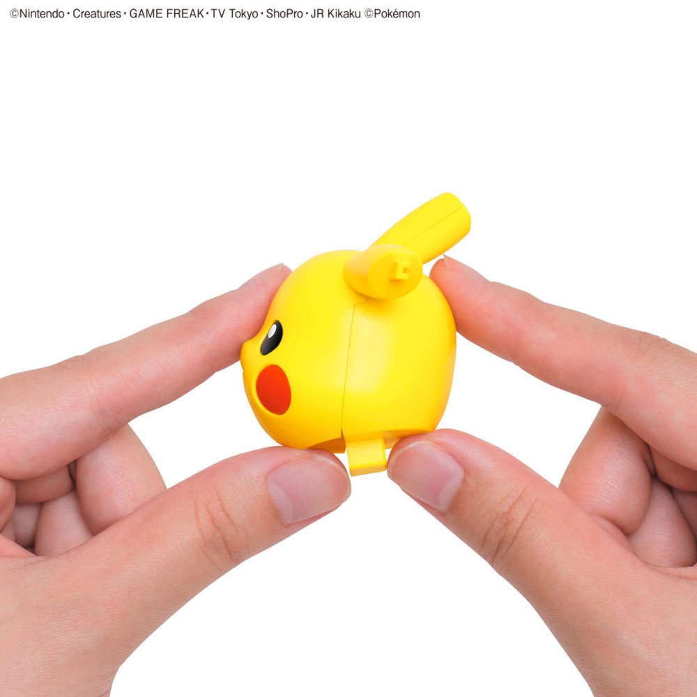 BANDAI POKEMON PLAMO COLLECTION QUICK!! NO.01 PIKACHU - IRION Juguetería - 