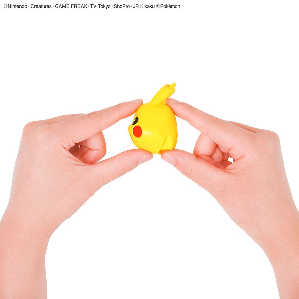 BANDAI POKEMON PLAMO COLLECTION QUICK!! NO.03 PIKACHU BATTLE POSE - IRION Juguetería - 