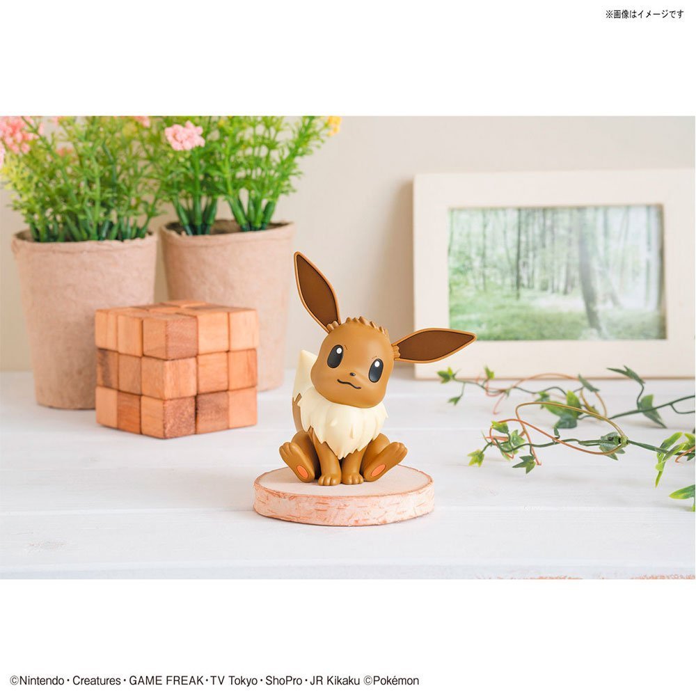 BANDAI POKEMON PLAMO COLLECTION QUICK!! NO.04 EEVEE - IRION Juguetería - 