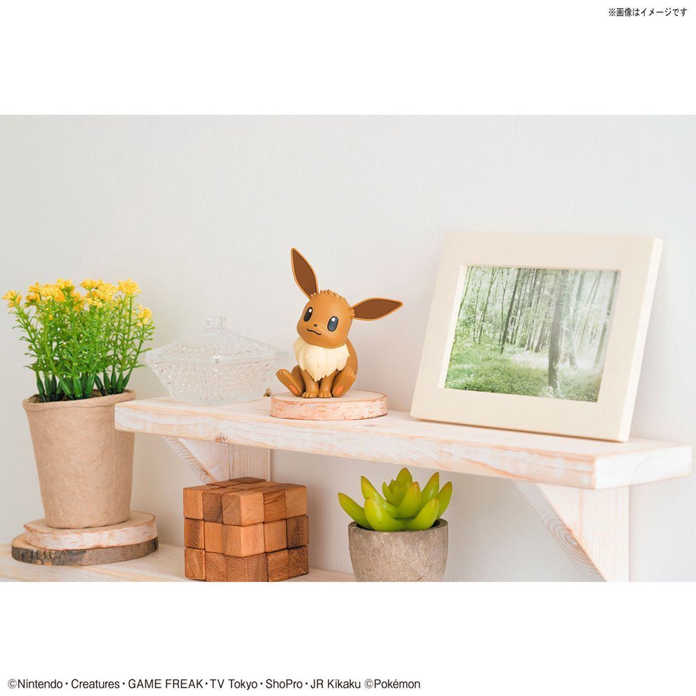 BANDAI POKEMON PLAMO COLLECTION QUICK!! NO.04 EEVEE - IRION Juguetería - 
