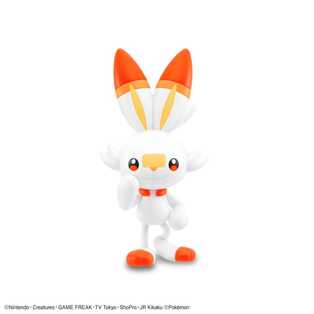 BANDAI POKEMON PLAMO COLLECTION QUICK!! NO.05 SCORBUNNY - IRION Juguetería - 