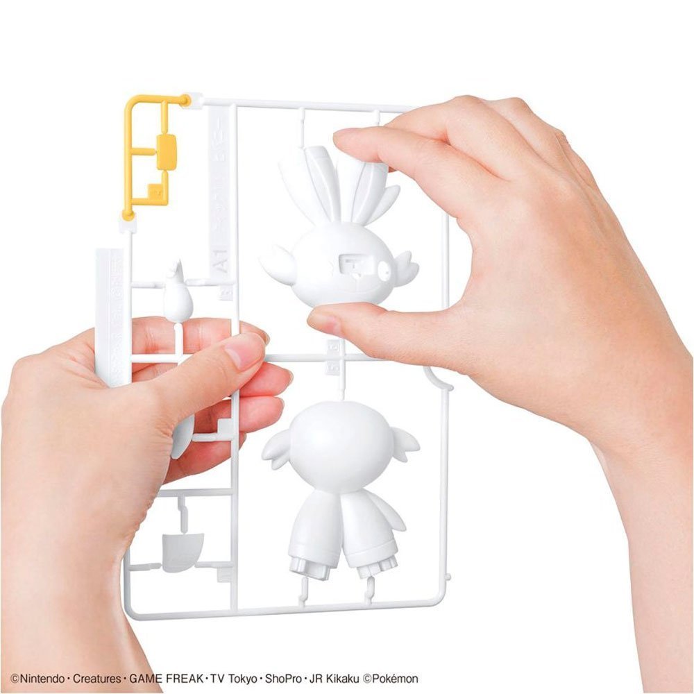 BANDAI POKEMON PLAMO COLLECTION QUICK!! NO.05 SCORBUNNY - IRION Juguetería - 