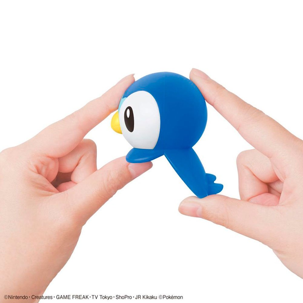 BANDAI POKEMON PLAMO COLLECTION QUICK!! NO.06 PIPLUP - IRION Juguetería - 