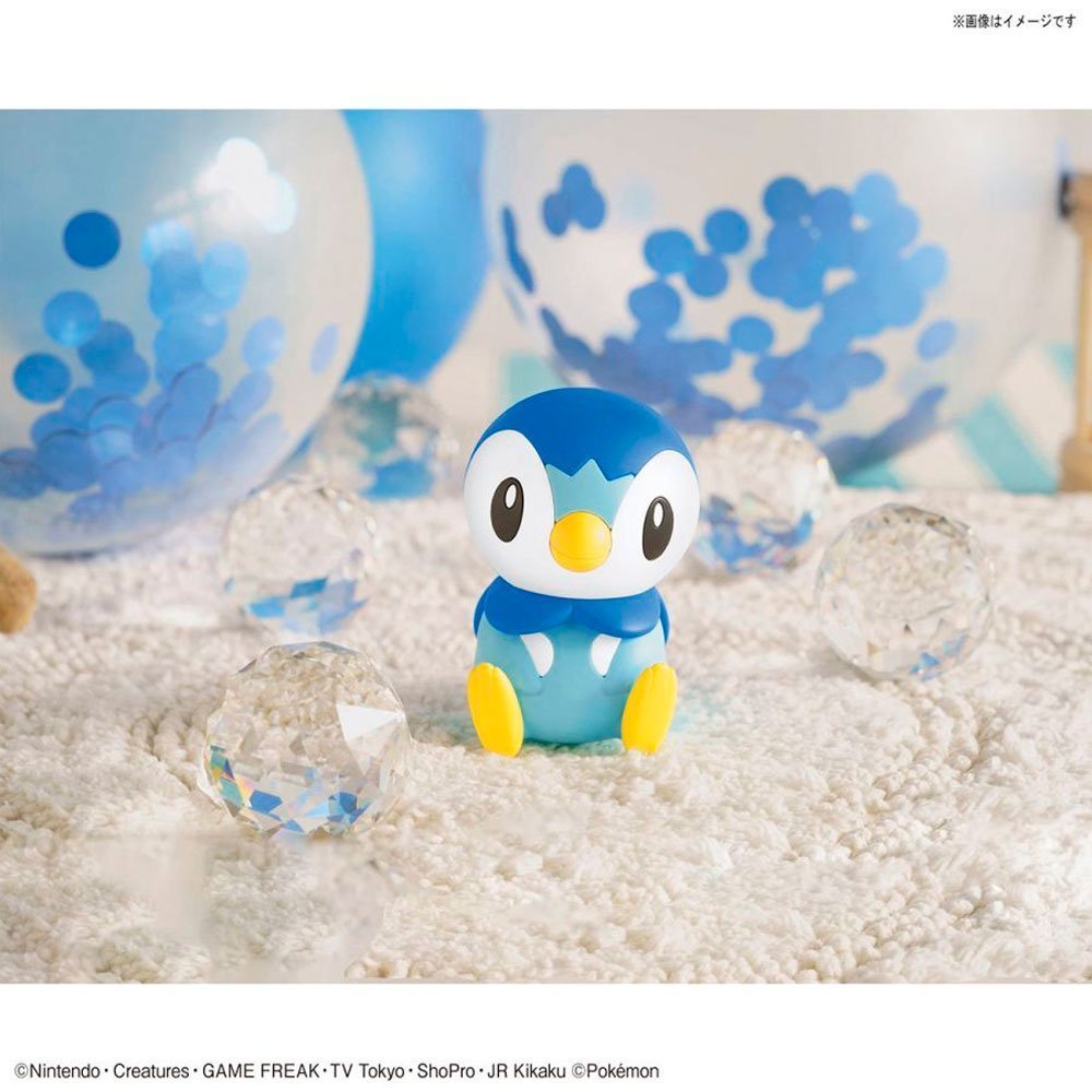 BANDAI POKEMON PLAMO COLLECTION QUICK!! NO.06 PIPLUP - IRION Juguetería - 