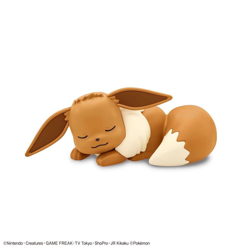 BANDAI POKEMON PLAMO COLLECTION QUICK!! NO.07 EEVEE GOOD NIGHT POSE - IRION Juguetería - 