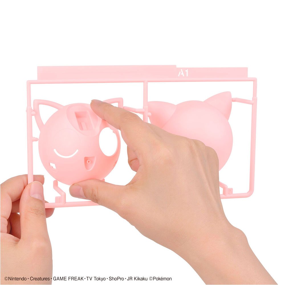 BANDAI POKEMON PLAMO COLLECTION QUICK!! NO.09 JIGGLYPUFF - IRION Juguetería - 