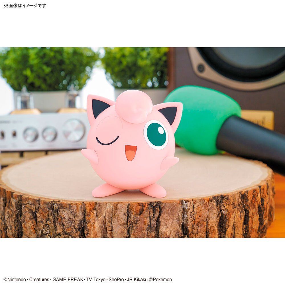 BANDAI POKEMON PLAMO COLLECTION QUICK!! NO.09 JIGGLYPUFF - IRION Juguetería - 