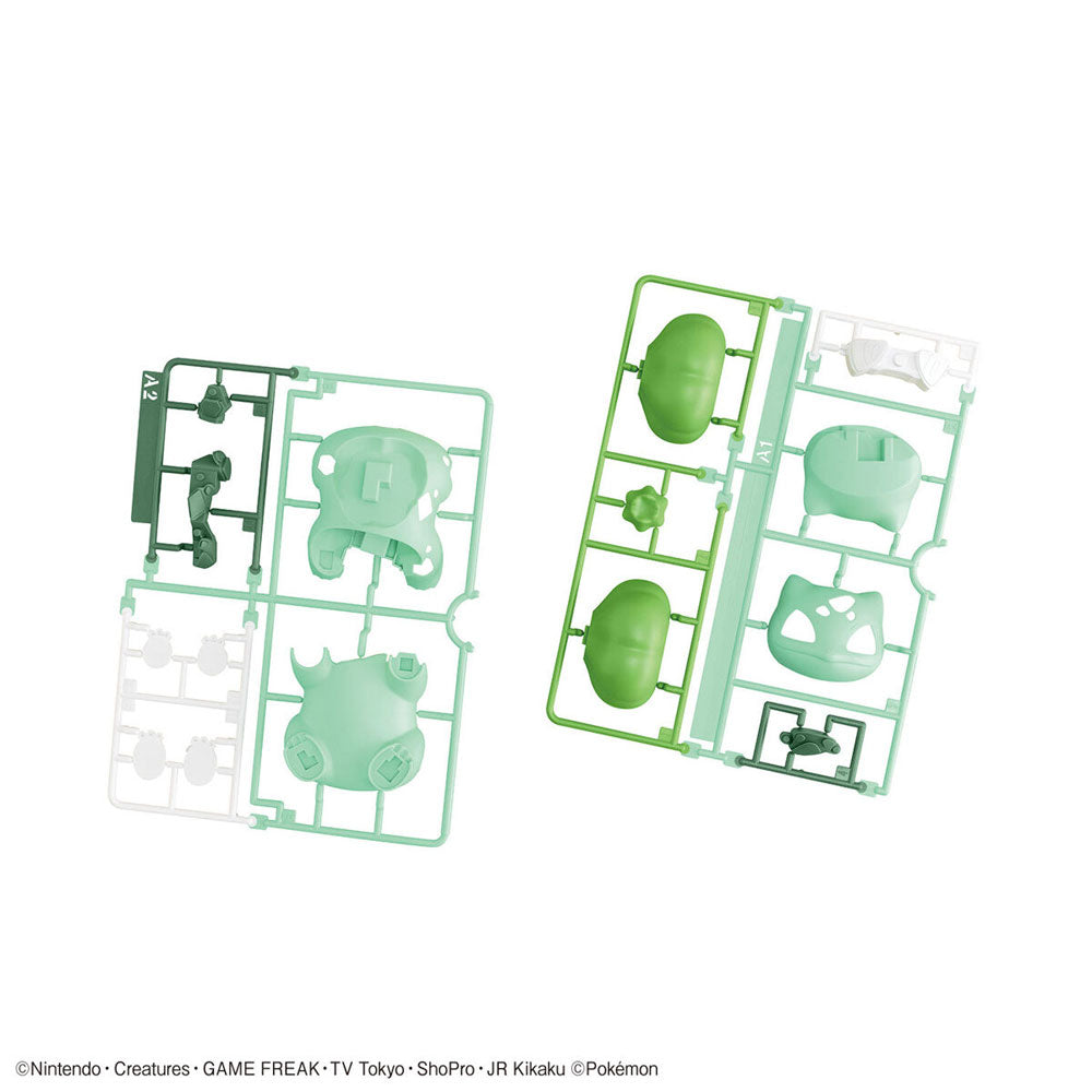 BANDAI POKEMON PLAMO COLLECTION QUICK!! NO.13 BULBASAUR - IRION Juguetería - 