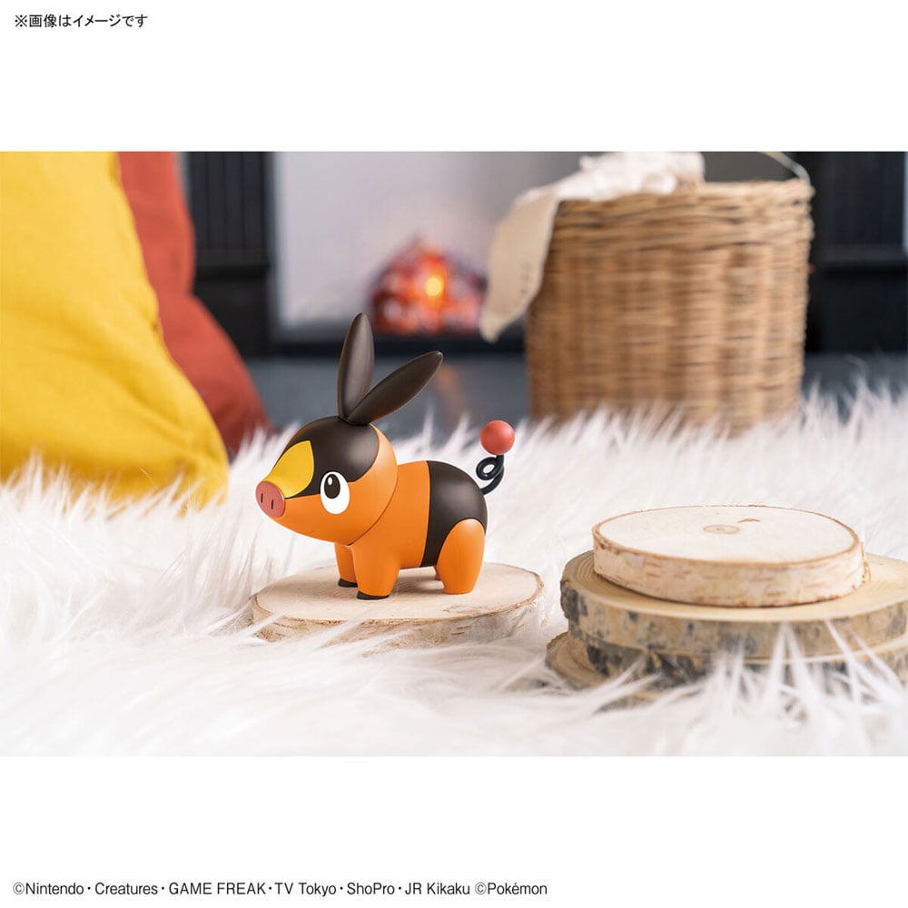 BANDAI POKEMON PLAMO COLLECTION QUICK!! NO.14 TEPIG - IRION Juguetería - 