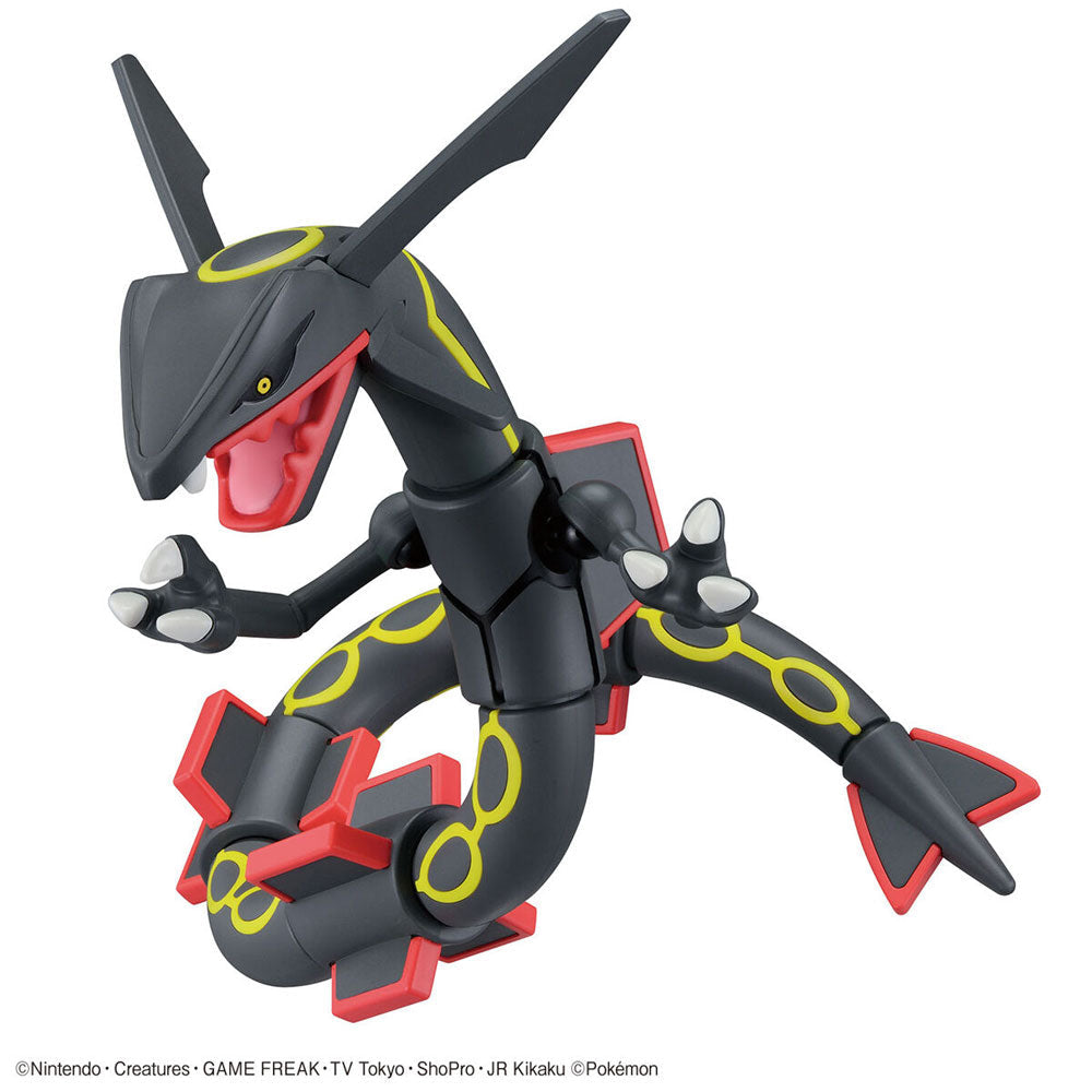 BANDAI POKEMON PLAMO COLLECTION SELECT SERIES SHINY RAYQUAZA - IRION Juguetería - 