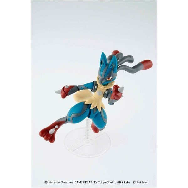 BANDAI POKEMON PLAMO MEGA LUCARIO - IRION Juguetería - 