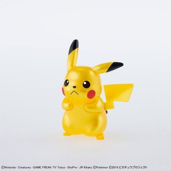 BANDAI POKEMON PLAMO MEWTWO MEW PIKACHU PERLADO - IRION Juguetería - 